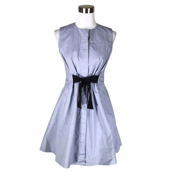 & Other Stories Dresses & Skirts - ✨& Other Stories Paris Bow Ribbon Chambray Sz. 4 Dress✨